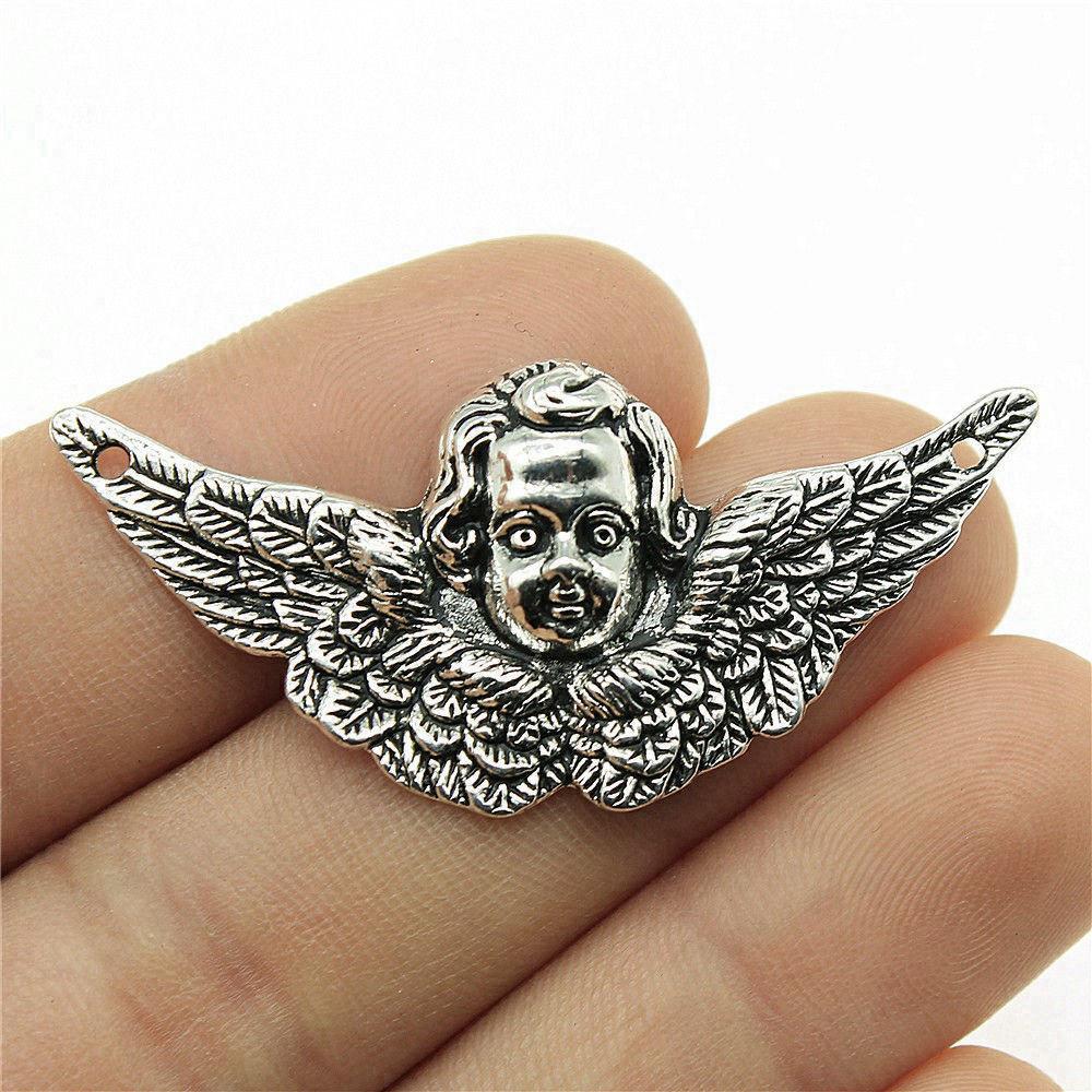 Big Angel Charms Pendant Couple Jewelry Unusual Gifts For