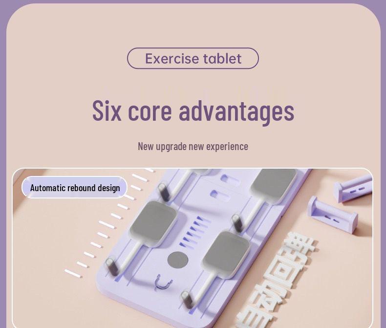 FWT Foldable Multifunctional Abdominal Board for Home Fitness