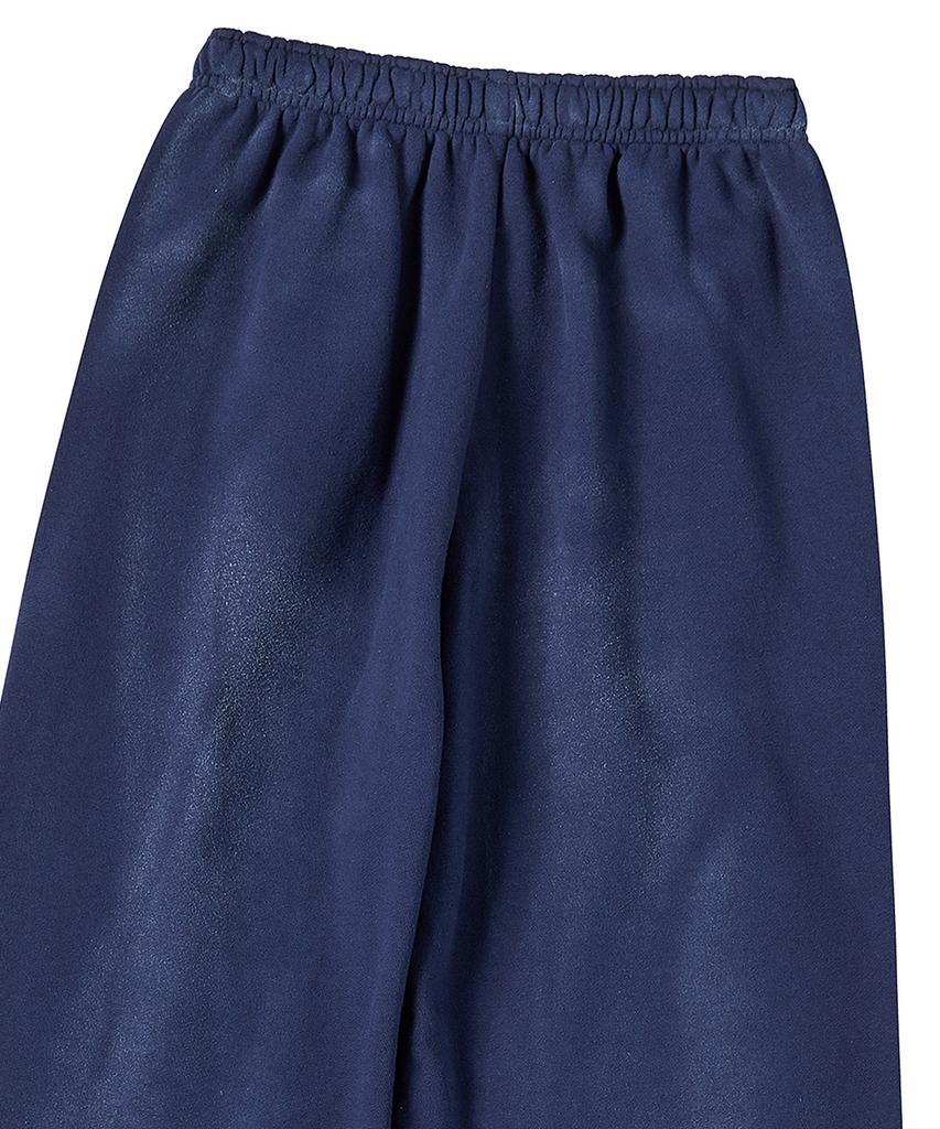 BEYOND CLOSET [Collection Line] One Art Detail Jersey Pants Navy