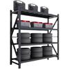 Four-Layer Multi-Use Storage Shelves for Warehouses and Express Stations