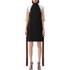 Burberry funnel-neck silk bib dress (Unisex) Camisoles 80544391