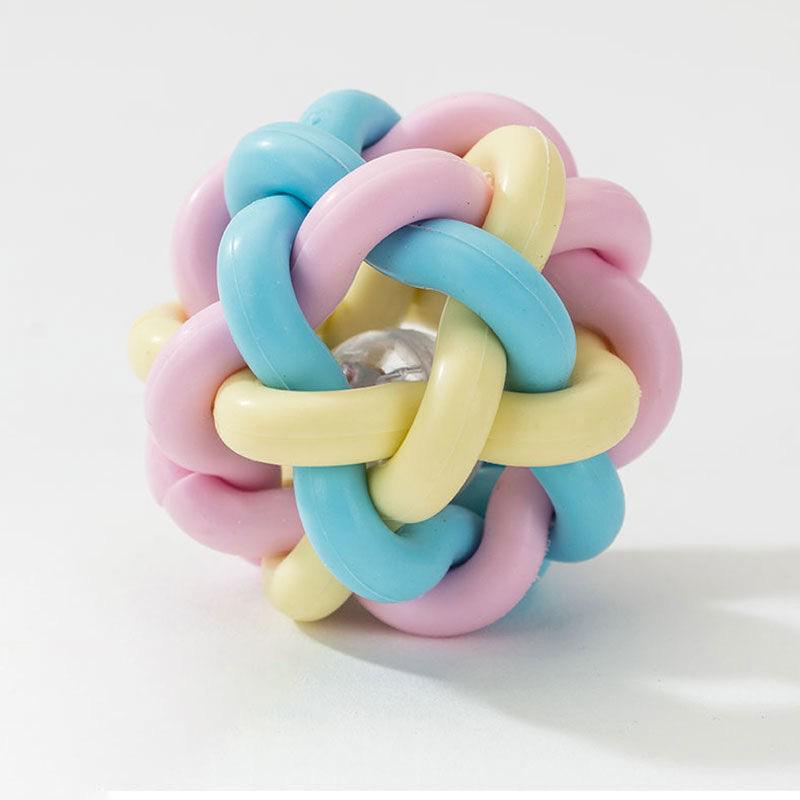 Durable TPR Teething Dog Toys for Golden Retrievers and Corgis - Bite-Resistant Cleaning Sticks and Balls