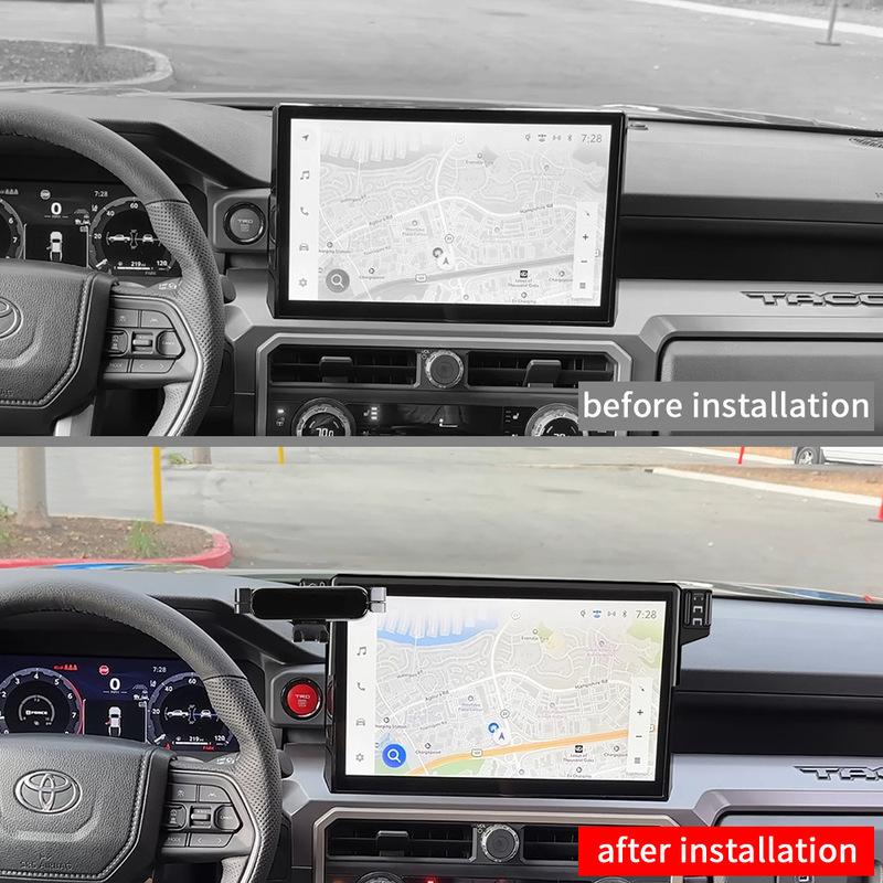 For Toyota Tacoma 2024 Central Control Display Screen Bracket Mobile phone Holder Car Accessories