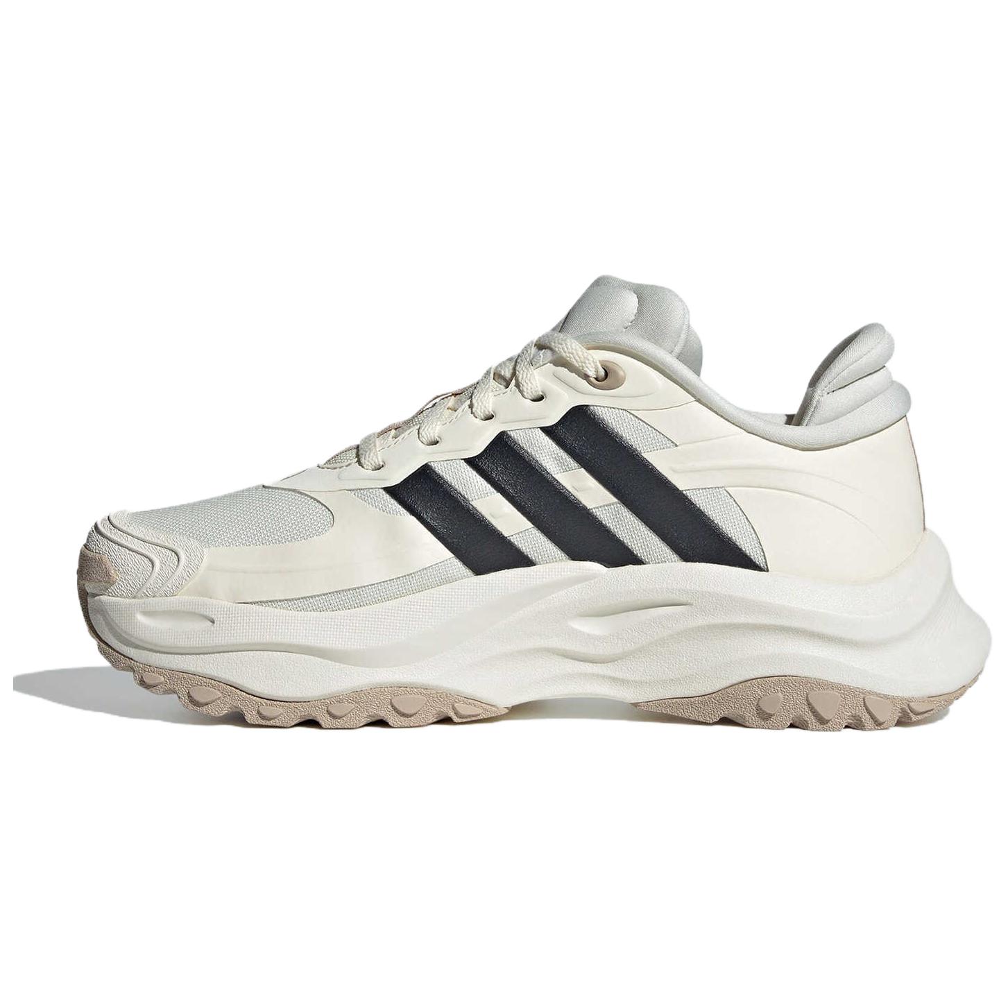 

Adidas Maxxwavy Abrasion Resistant Shock Absorbers Low Top Casual Running Shoes Unisex White 40