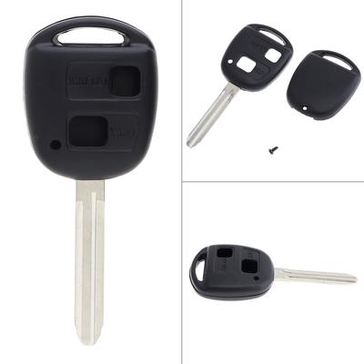 Tragbares 2-Tasten-Schlüsselgehäuse für Toyota Corolla / RAV4 / PRADO / YARIS