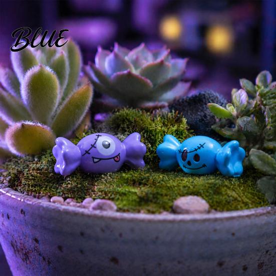 Small Ghost Skeleton Ornaments 8 Pcs Halloween Mini Resin Figurines Tiny Spooky Zombie Candy Themed Statue for Crafts Party Favors Fairy