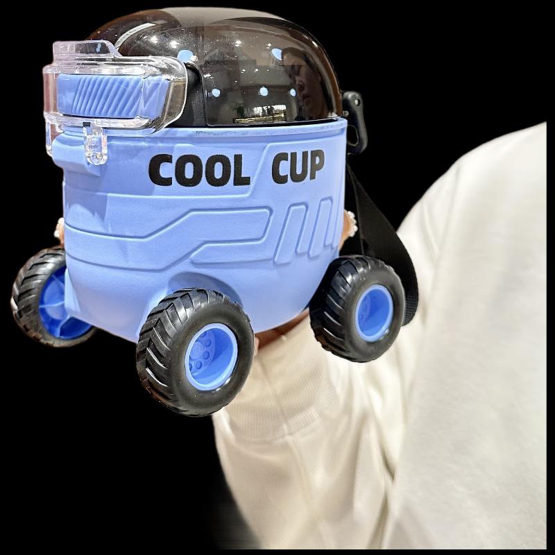 Kids Camera Water Bottle with Straw