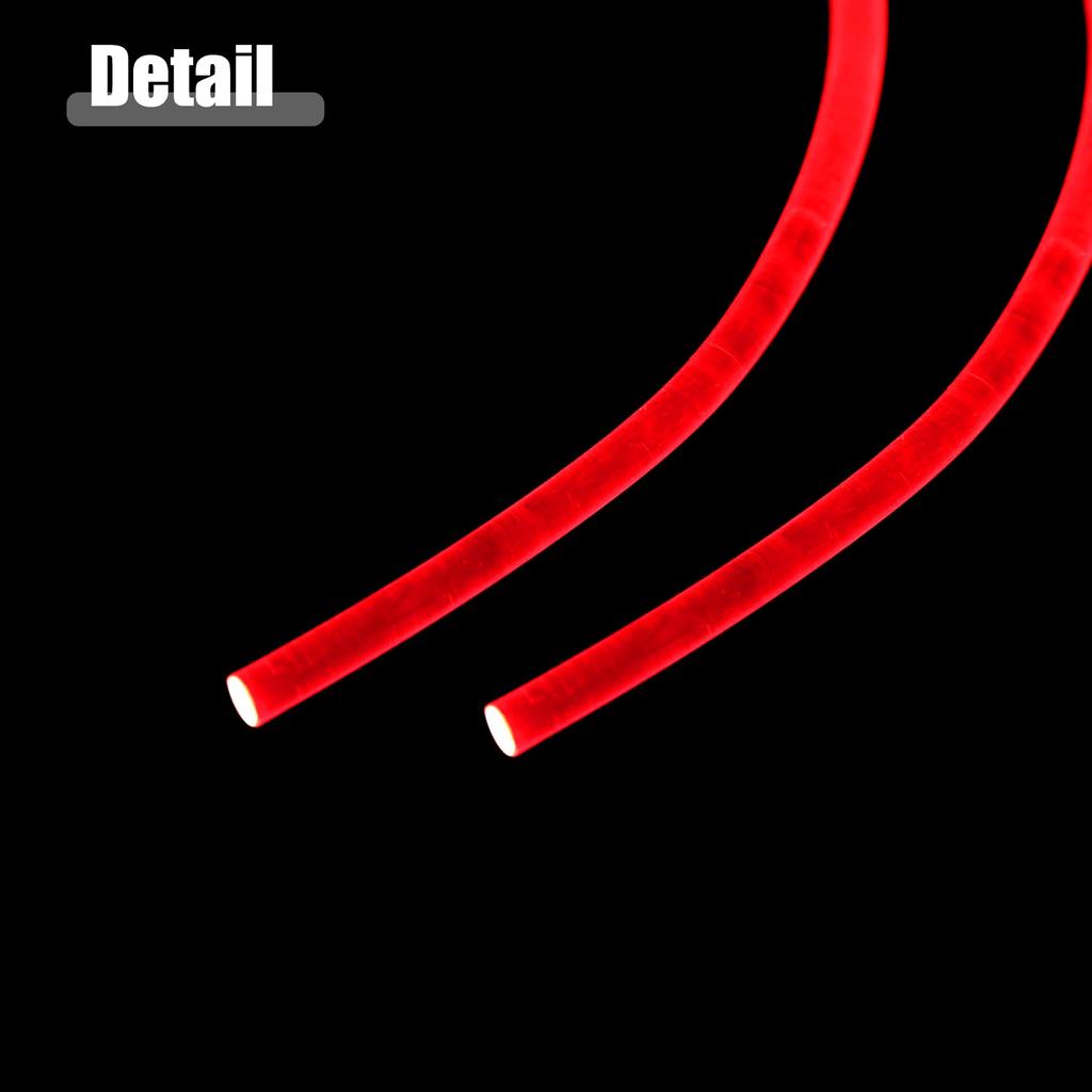 ACROPIX Fiberoptisk kabel Fiberoptisk sideglødekabel for bil Plast Universal PMMA 1,5 mm 300 cm Klar 1 stk