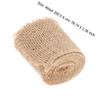 Natural Color Jute Burlap Ribbon Roll 2M Length 6Cm Width Eco Friendly Burlap Ribbon Green for Christmas Wedding Decoration Wrap