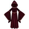 Halloween Parent-Child Costume Girls Party Costume Adult Medieval Burgundy Vampire