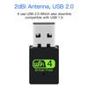 RTL8192FM - Chip 300M USB Plug - and - Play Wireless Network Card - High - Compatibility, for Desktop/Laptop