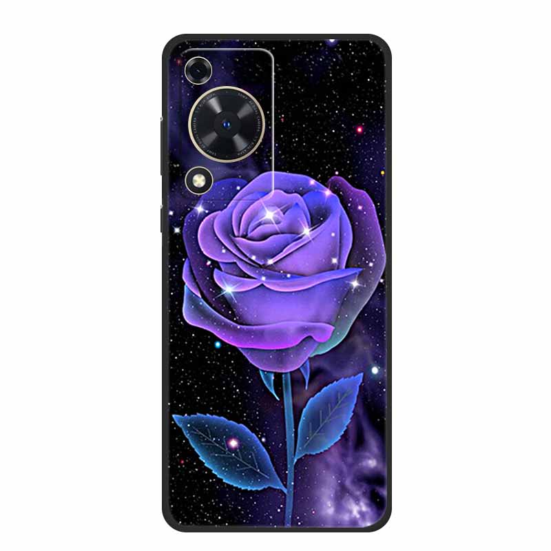 For Huawei Nova Y72s Phone Case Y 72 s Coque Black Silicone Soft Back Cover Case For Huawei Nova Y72 Y63 Case Y 63 Funda Shell