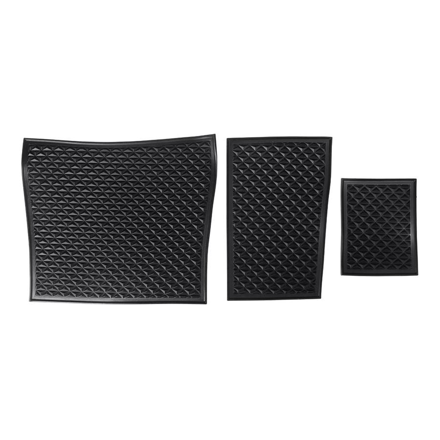 For Honda Civic 2016-19 ABS Carbon Fiber Look Inner Console Central Storage Box