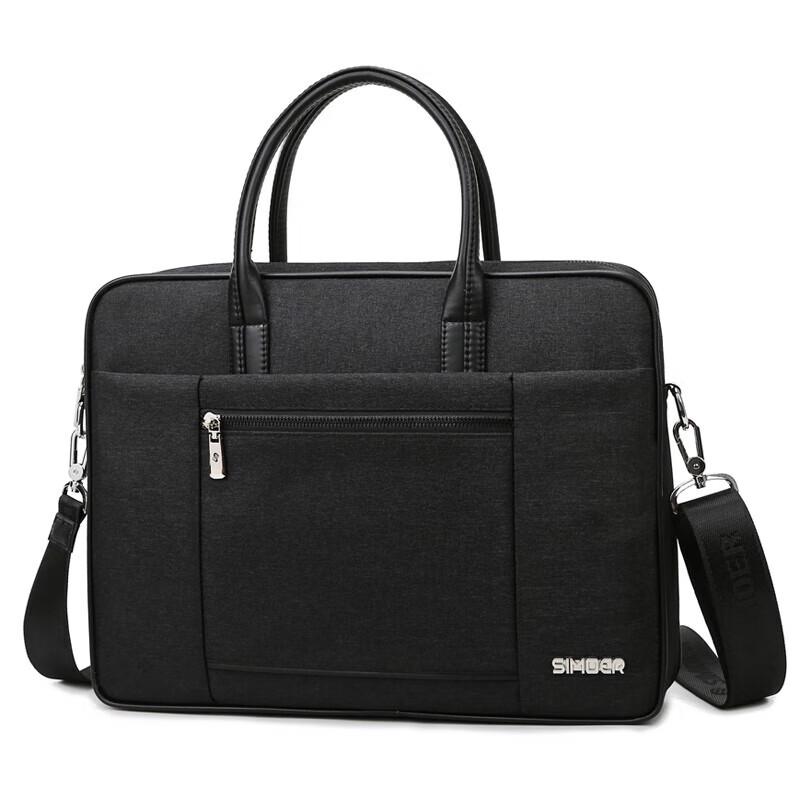 Smoll 1716 Black Business Laptop Briefcase