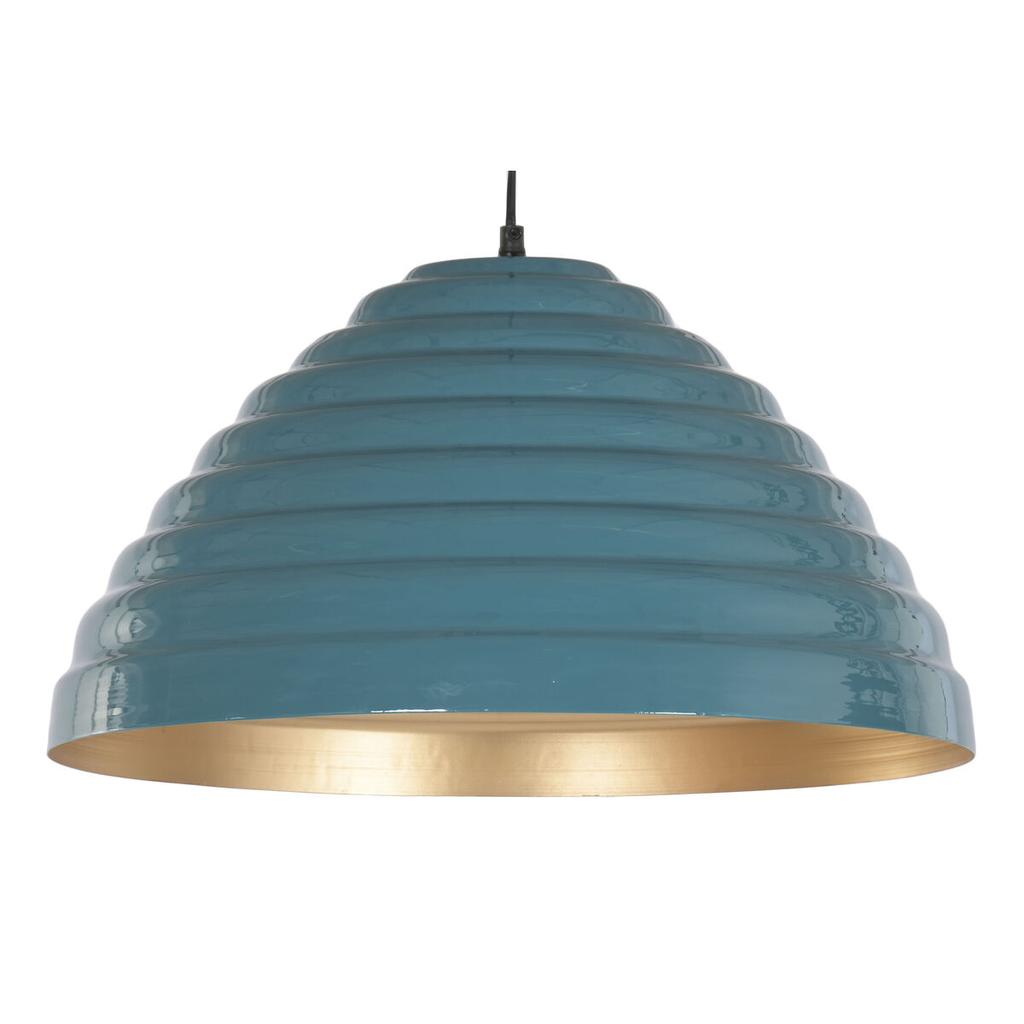 Deckenleuchte Zuhause ESPRIT Blau Metall Eisen 50 W 50 x 50 x 28 cm