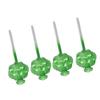 4pcs Self Watering Flower Globes Decorative Automatic Plants Watering Bulbs with Stopper for Indoor