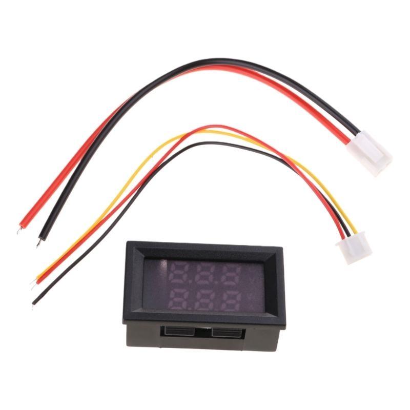 652F Digital Multimeter Dual LED Display Voltmeter Ammeter Power Meter Micro-adjustment Function Current Watt Meter