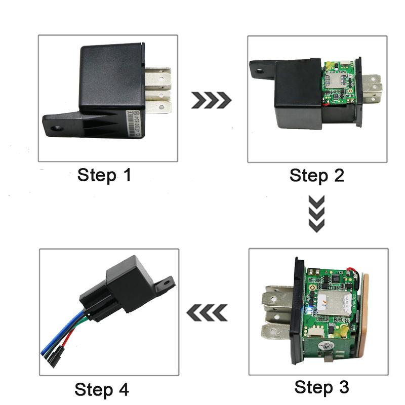 Mini GPS Tracker Car Motorcycle Builtin Battery Cut Off Oil CJ720 Tracker Auto LK720 GPS GSM Locator Tracking Shock Alarm