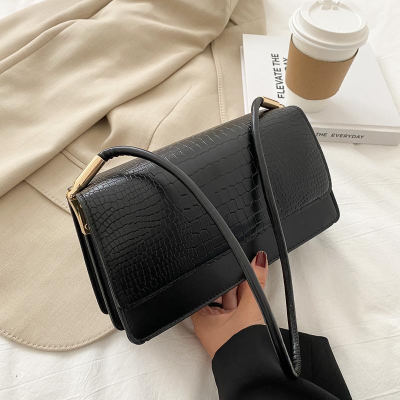 Tasche Damen 2020 Neu Nische Einfach Retro Handtasche Damen Vielseitige Tasche Achsel Schultertasche