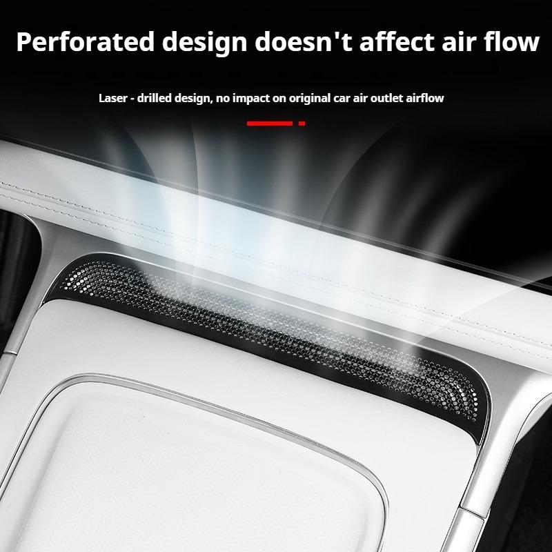 For Xpeng G9 Xiaopeng G9 Central Control Air Outlet Protective Cover Dustproof Anti Blocking Air Vent Interior Accessories