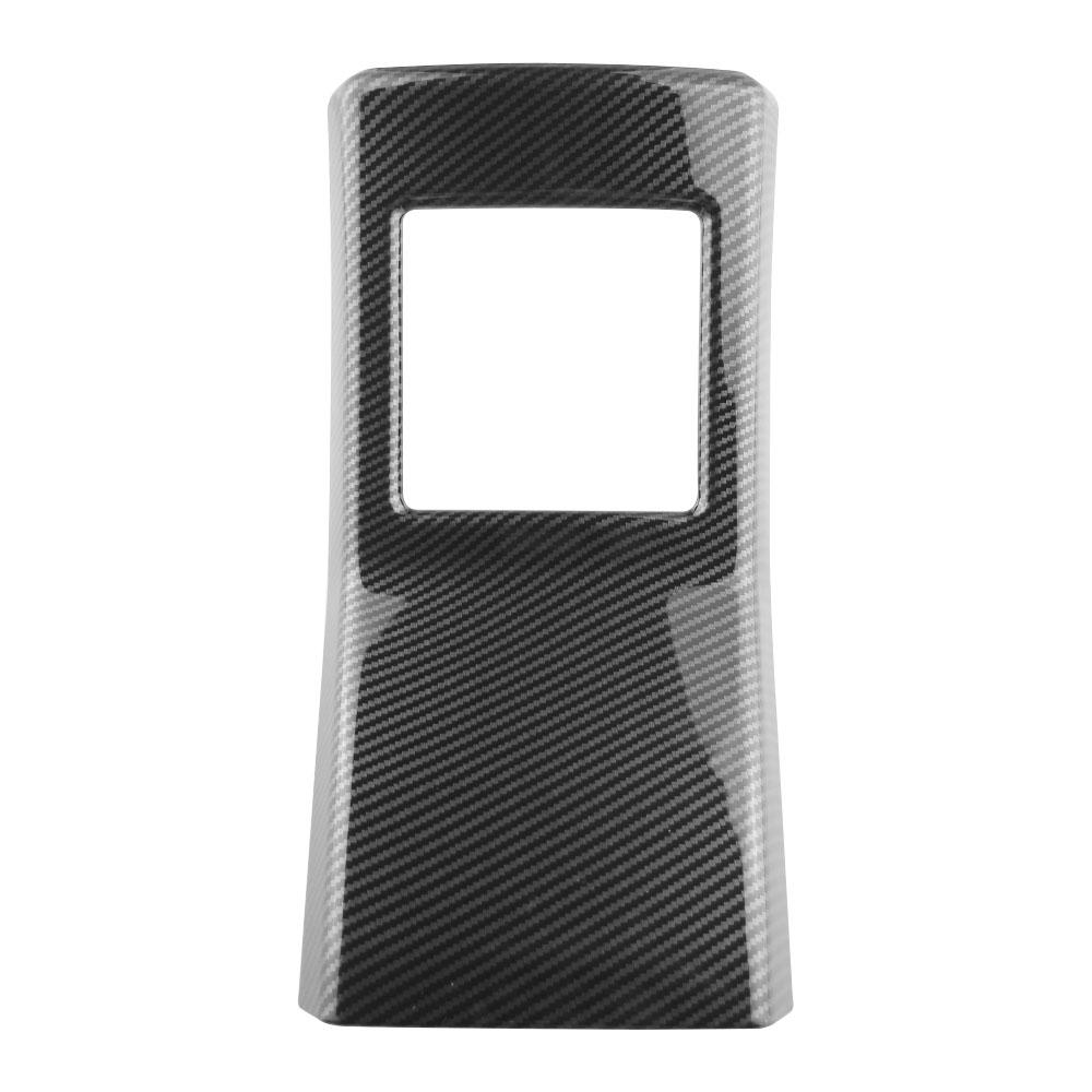 Car Rear USB Socket Panel Decor Trim Cover for Toyota Veloz 2022 2023 2024 Back Seat Charging Port Frame Molding Accessories
