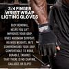 Schiek Lifting Gloves with Wrist Wraps 540 (S) [Parallel Import]