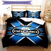 Grêmio FBPA Printed Pattern Duvet Cover Set – Includes 1 Duvet Cover and 2 Matching Pillowcases Bedroom Decor Christmas Gifts