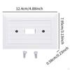 3 Pack Electrical Outlet Faceplates, Easy Installation Covers