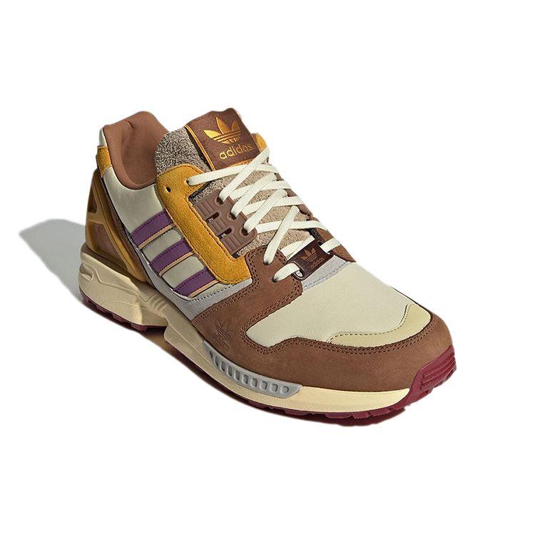 COCO Atmos x Adidas ZX 8000 Yoyogi Park Unisex-Sneaker Braun Wild-Braun