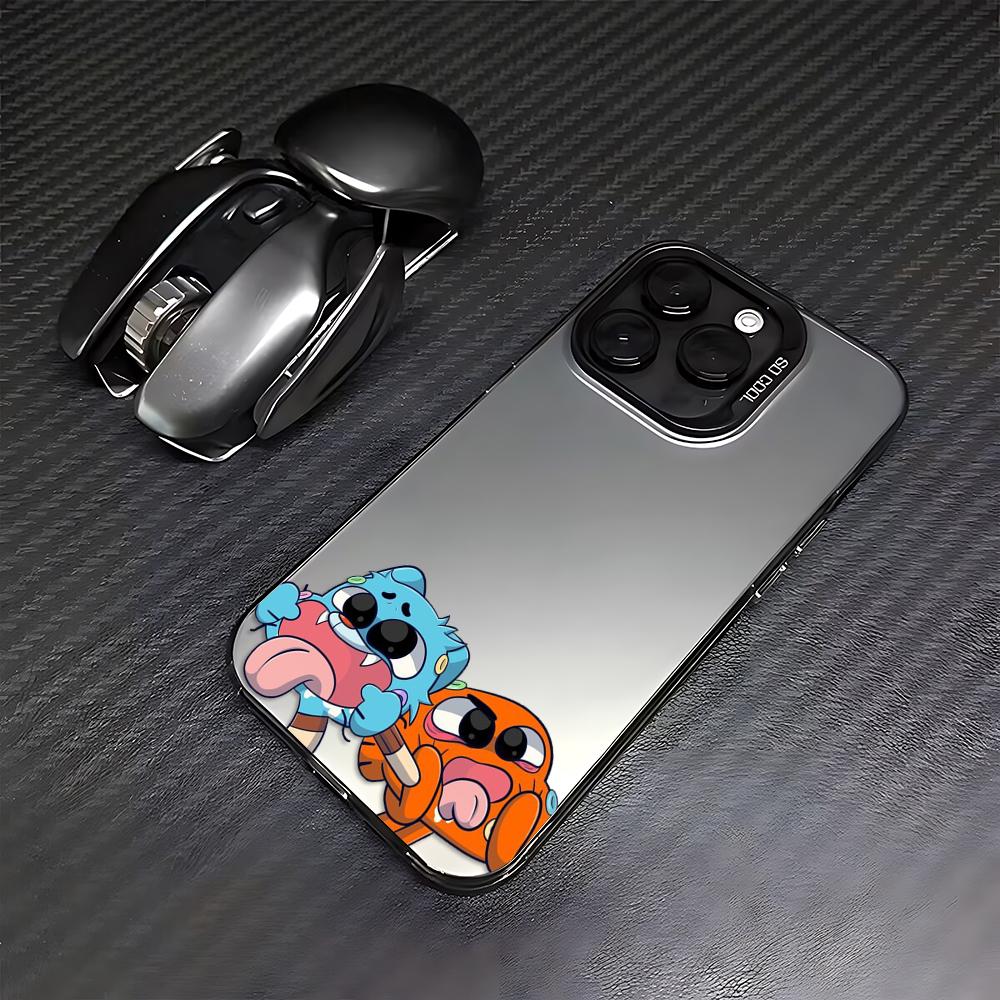 Magical World Gumball Phone Case For iPhone 17 16 15 14 13 12 11 Mini Pro Max X XR XSMAX 8 7 Air Plus Anti Fall Matte Back Cover