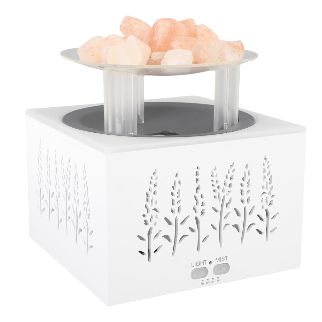 Flame Humidifier 3 in 1 400ml Aromatherapy Fragrant Essential Oil Diffuser with Timer for Home Bedroom