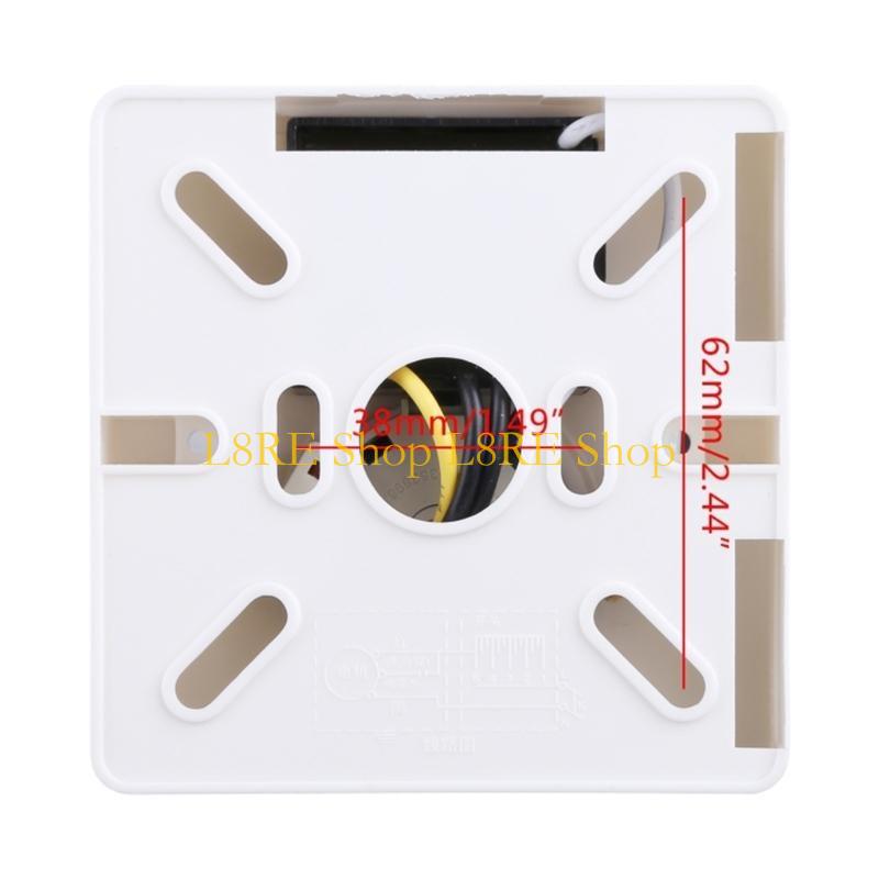 L8RE 5 Gear Fan Speed Control Switch Dial Control Knob Variable Rotary Wall Switch