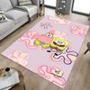1 ST Spongebob Vierkante Broek Tapijt Ultra Zacht, Dik & Absorberend, Antislip Machine Wasbaar Mat voor Entree