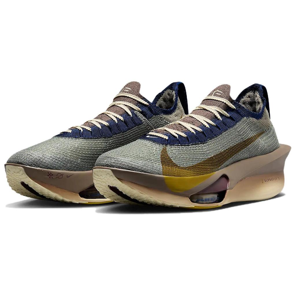 Nike Air Zoom Alphafly Next% 3 Premium Light Army Ironstone Sneakers Casual HV4318-320
