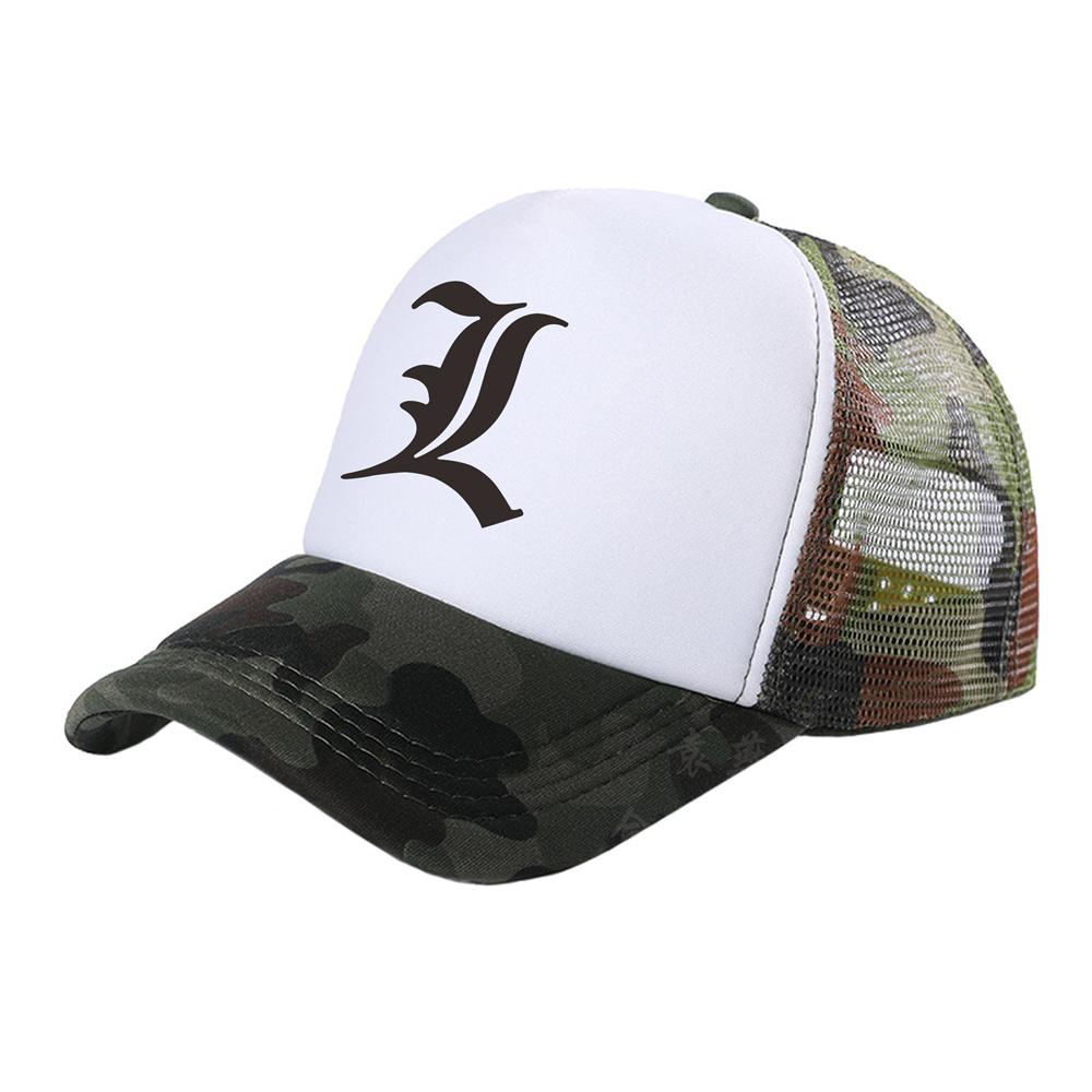 Death Note Trucker Cap Unisex Cool Japan Anime Hut Baseballkappe Unisex Netzmützen MZ-068