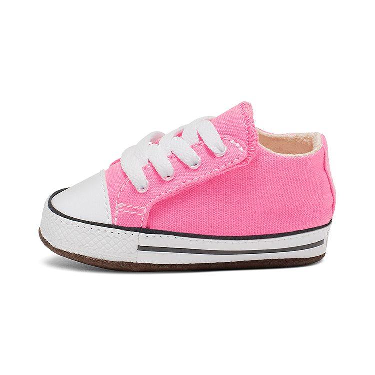 Converse Chuck Taylor All Star Cribste Canvas Low Top Toddler Shoes Pink Infant And Toddler 865160C