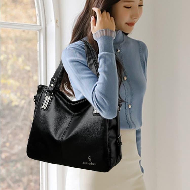 Large capacity tote bag portable messenger women's bag