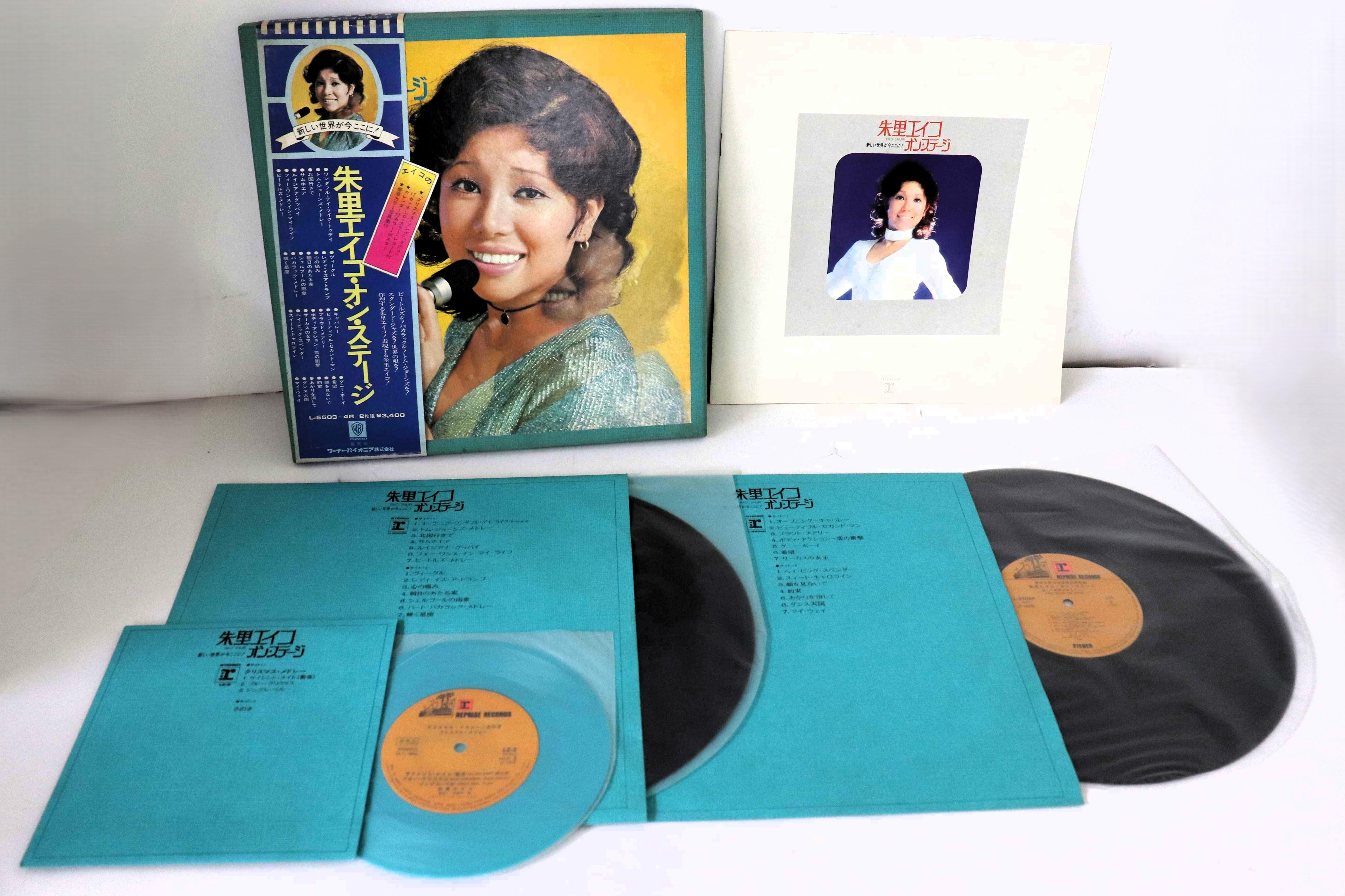 

LP Record EIKO SHURI - On Stage L55034R REPRISE 1972 Japan Obi Japanese Enka Used