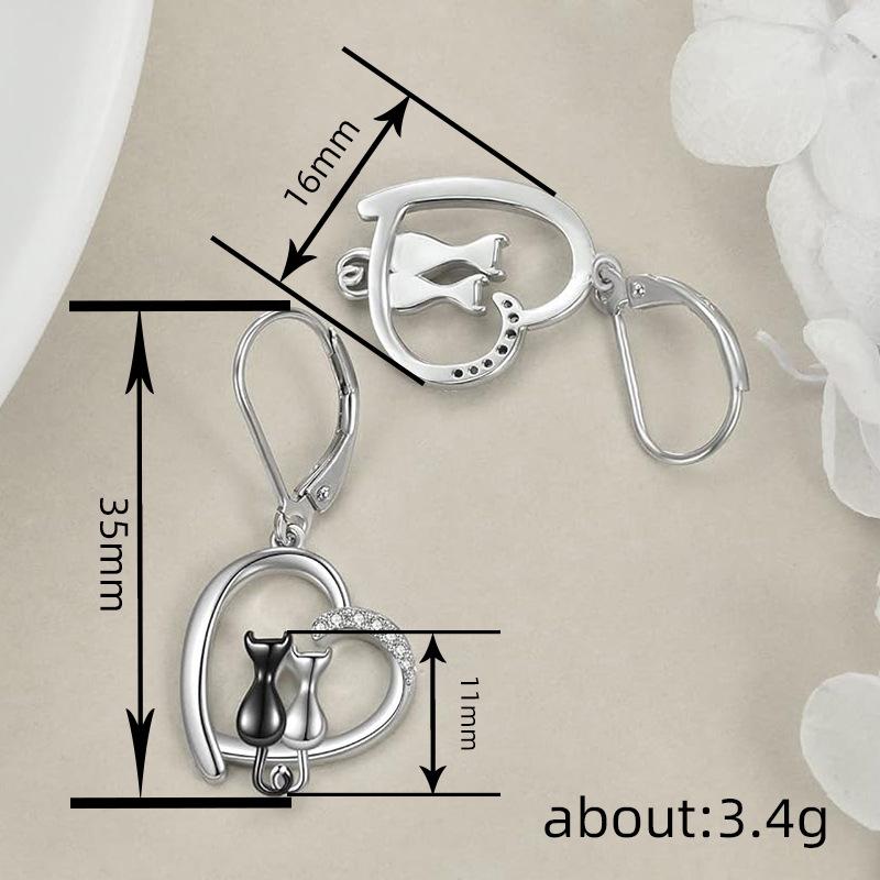 Fashion Copper Alloy Zircon Jewellery Drop Earrings For Women Wedding Party Gifts