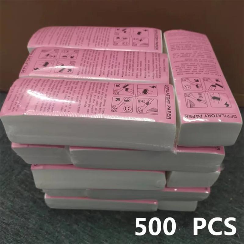 

100/500/1000 шт., для женщин и мужчин, нетканая восковая бумага для удаления волос, эпилятор для тела, ног, рук, эпилятор, восковая полоска, рулон бумаги, высокое качество