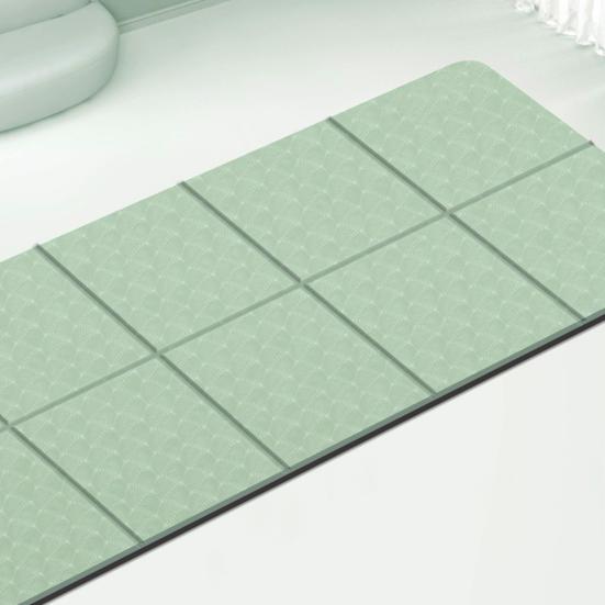 Faltbare Yogamatte Extra Dick TPE Übungsmatte Tragbar Reise Rutschfest Männer Frauen Home Gym Workout Pilates Bodenmatte