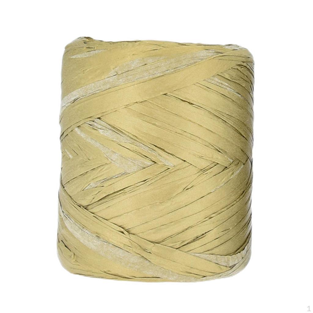 Eco-Friendly Raffia Craft Ribbon for DIY Projects and Gift Wrapping