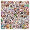 100 Pieces of Cute Little Girl Stickers Pack Mobile Phone Water Cup Waterproof Decorative Stickers Children's Hand Account Stickers