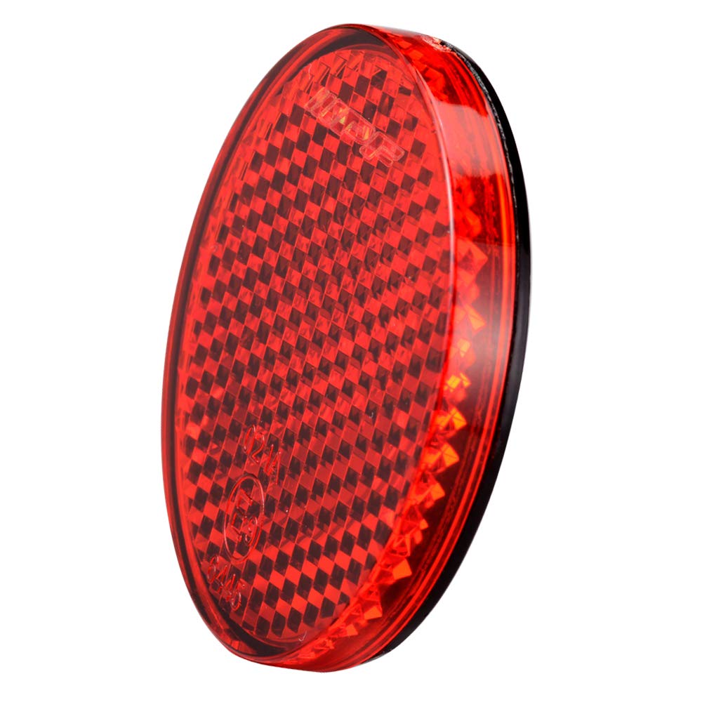 IPF RR-01RR Custom Material Reflex Reflector Rear Specific Round Red Car Reflector 1 Piece