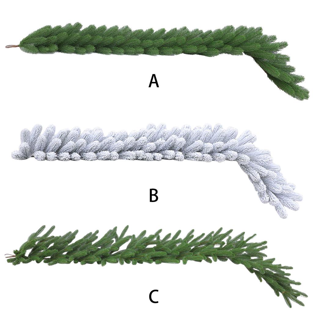 Christmas Garland Christmas Cedar Garland Real Touch Pine Artificial Garland for Christmas Table Mantle Wall Fireplace