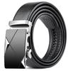 Men's Durable Automatic Buckle Leather Belt - Versatile Youth Business Trend Waistband