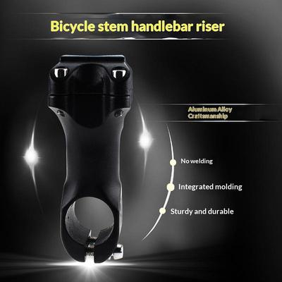 Ultralight Bicycle Stem 31.8MM Easy To Install Adjustable Handlebar Stem for Professional Cycling Replacement Parts
