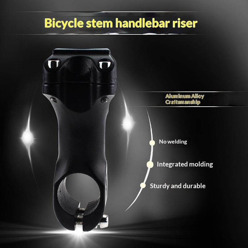 Ultralight Bicycle Stem 31.8MM Easy To Adjust Durable Mountain Bike Handlebar Stem for Daily Riding Replacement Parts