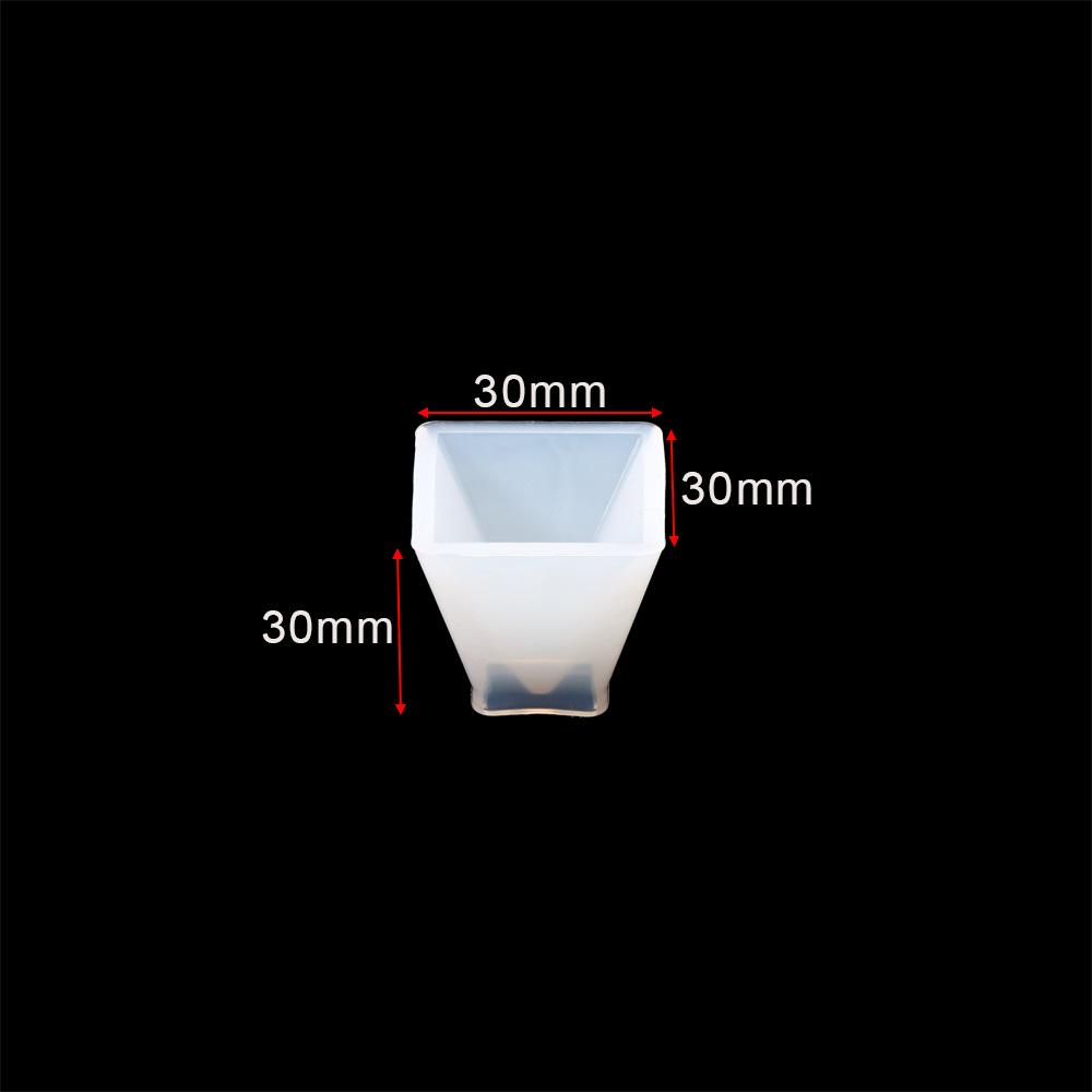5 Sizes Pyramid Silicone Mould Epoxy Resin Mold for DIY Epoxy Resin Molds Crafts Jewelry Making Accessories Home Decoration