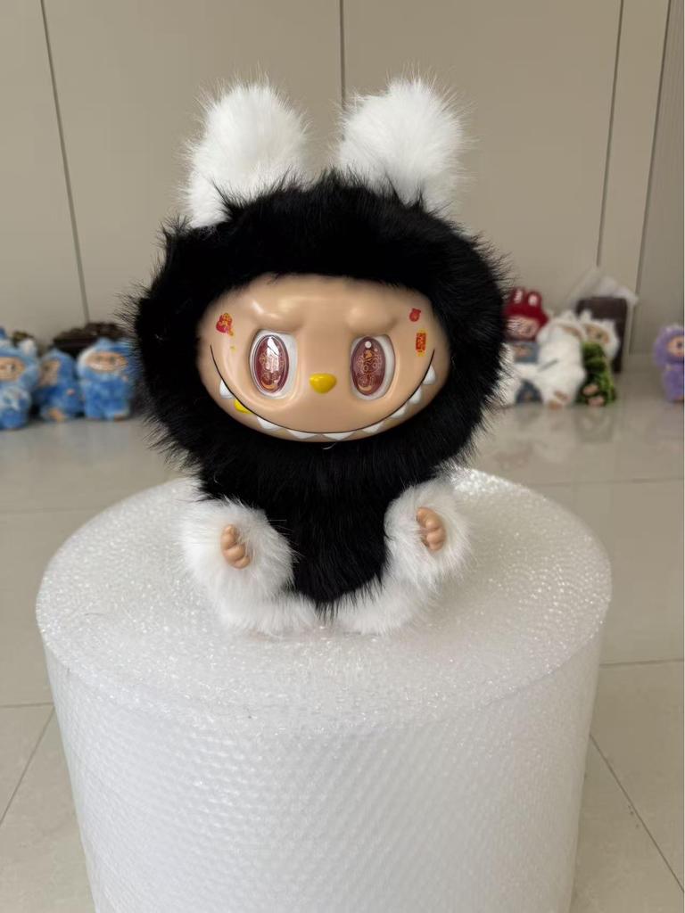 Mainland China LABUBU Big Chief Archangel Custom Vinyl Plush Doll, 58CM, Various Styles